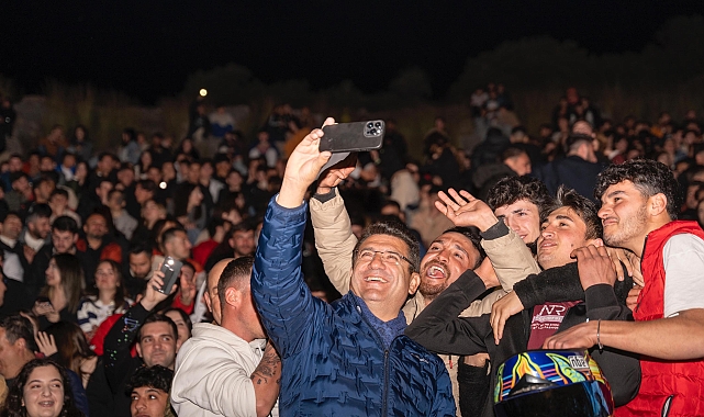 Bodrum'da Antik Tiyatro'da Lvbel C5 konseri