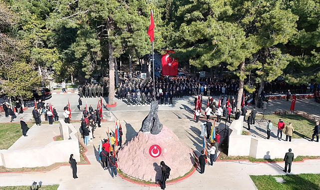 Burdur'da 18 Mart töreni