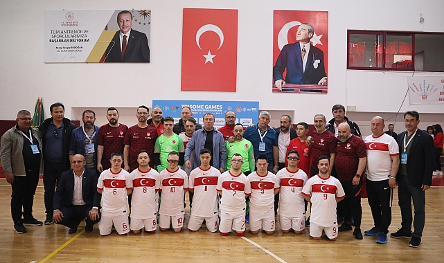 Down Sendromlu Futsal Milli Takımı, dünya 2'ncisi oldu