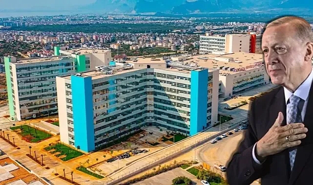 Erdoğan Antalya Şehir Hastanesi'nin açılışında konuştu