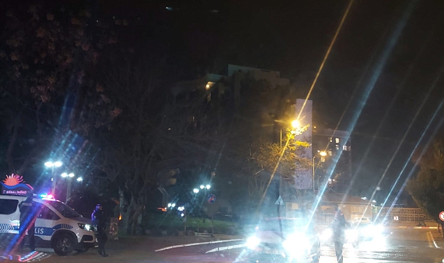 Eski Lara’da 'sıkı' polis kontrolü