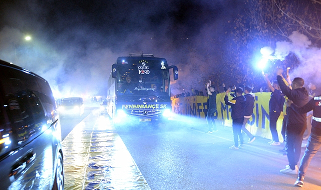 Fenerbahçe, Hatayspor maçı için Mersin’e geldi