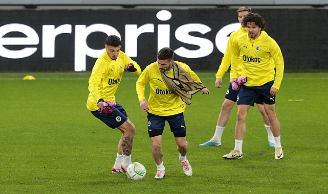 Fenerbahçe, Union Saint-Gilloise maçının hazırlıklarını tamamladı