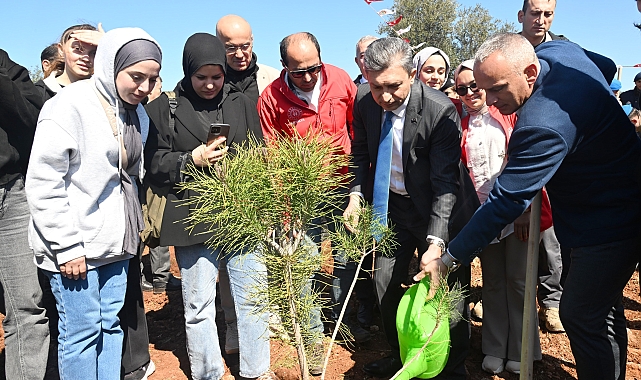 Fidanlar Antalya'ya nefes olacak