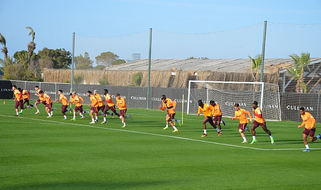 Galatasaray, Antalya kampındaki hazırlıklarına devam etti