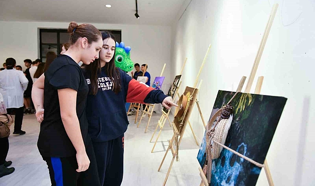 Geri dönüşüm sergisi açıldı