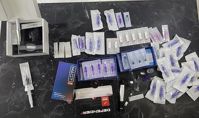 Güzellik merkezine baskın