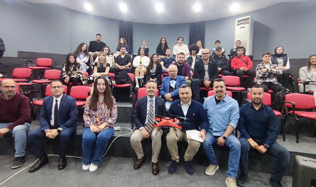 Hayat kurtaran dron öğrencilere tanıtıldı