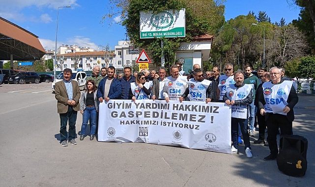 İşçiler giyim yardımı haklarını geri istedi