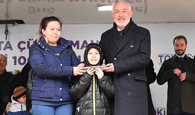 Isparta'da 1002 TOKİ konutunun anahtar teslimi başladı