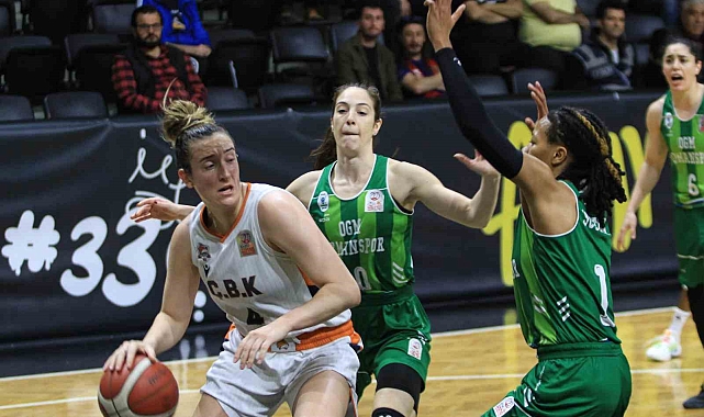 Kadınlar Basketbol Süper Ligi: ÇBK Mersin: 85 - OGM Ormanspor: 76