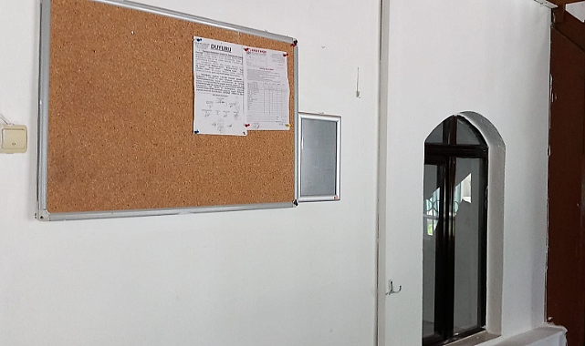 Kuzdere Merkez Camisi’nde bakım ve onarım çalışmaları
