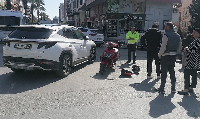Manavgat'ta 2 motosiklet kazası: 1 yaralı