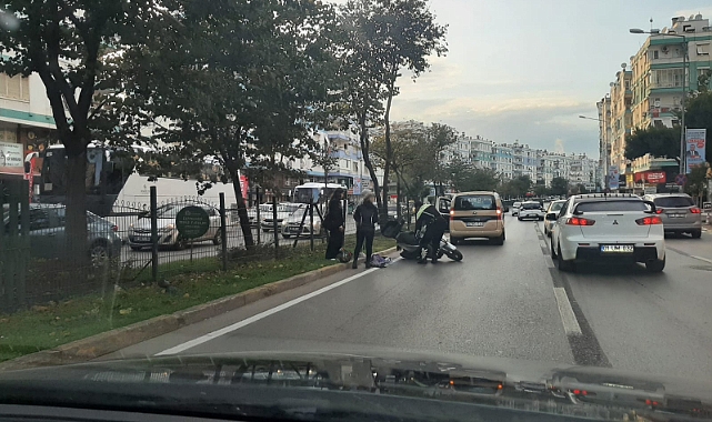 Mevlana Caddesi’nde trafik kazası