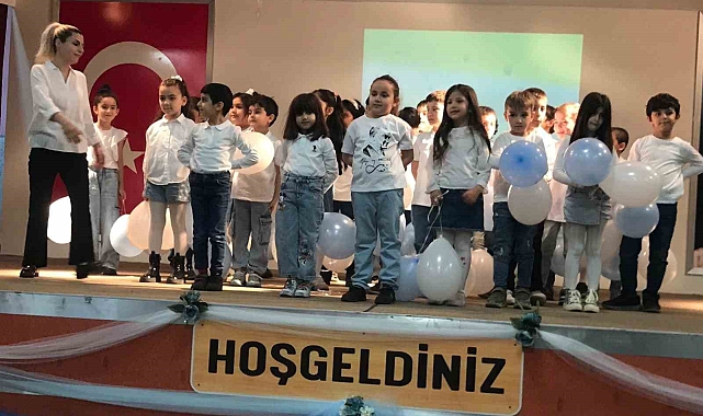 Minik öğrencilerden 'Dünya Su Günü' etkinliği