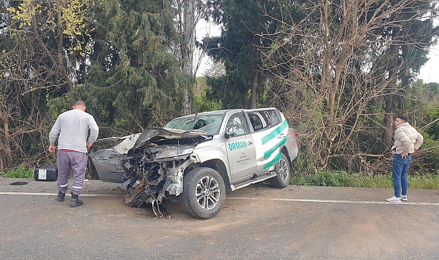 Muğla'daki kazada 3 orman personeli yaralandı