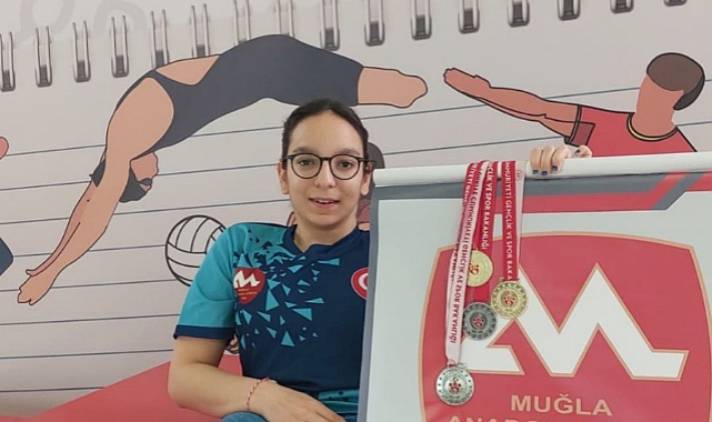 Muğlalı bedensel engeli sporcu zirvede