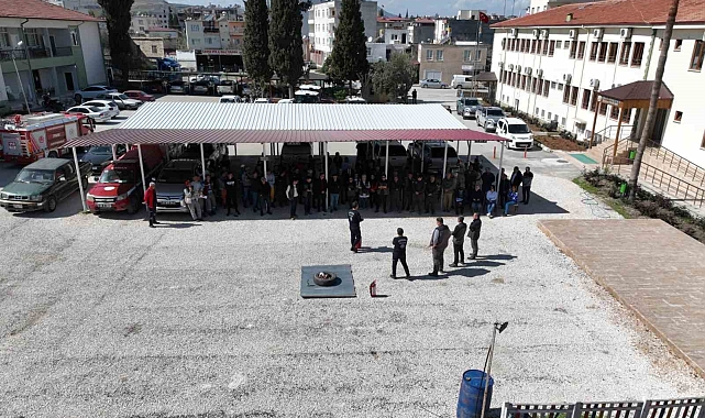 Ormancılara depremde arama-kurtarma ve yangın konularında eğitim verildi