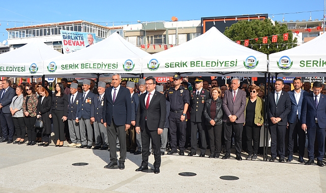 Serik'te Çanakkale şehitleri anıldı