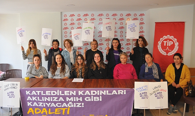 TİP’li kadınlardan ortak ses: ‘Gasp edilen haklarımızı almaya geliyoruz’