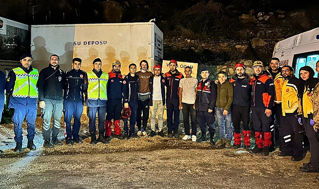 Tırmanış sırasında kaybolan Alman turist 5 saatte bulundu