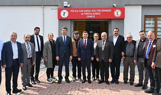 Tütüncü Alevi derneklerini ziyaret etti