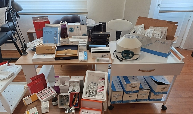 Ukraynalı kadın kiraladığı evi estetik merkezine dönüştürmüş