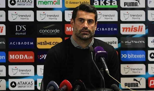 Volkan Demirel: "Çok önemli bir haftayı 3 puanla kapattığımız için mutluyuz"