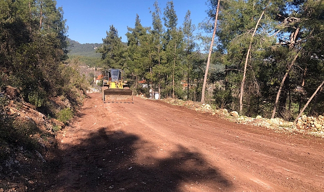 Yayla yollarında bakım çalışmaları