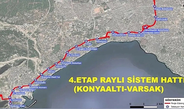 4‘üncü etap raylı sistem ihalesi bayram sonrası