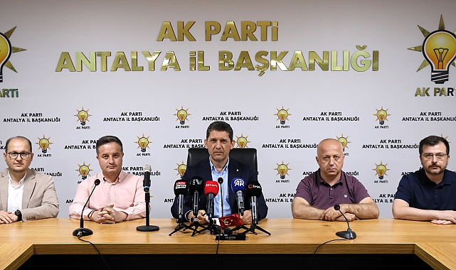 AK Parti Antalya İl Başkanı: "Bu bir siyasi olay değil, teknik"