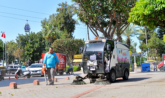 Alanya Belediyesi'nden bayram temizliği