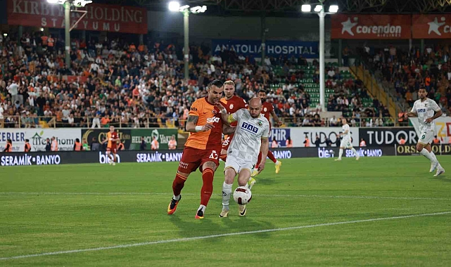 Alanyaspor'da 7 maçlık yenilmezlik serisi sonlandı