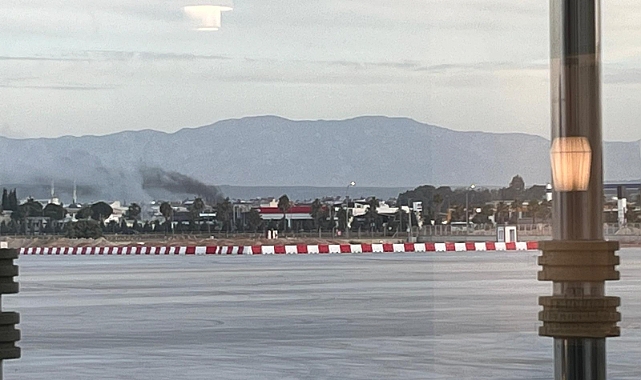 Altınova'da korkutan kara duman