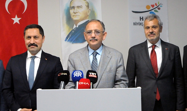 Bakan Özhaseki, Hatay'da