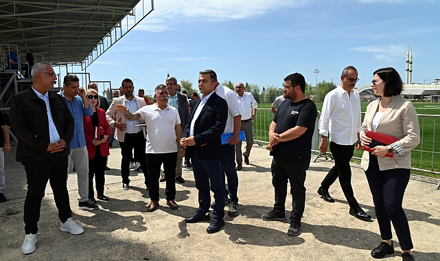 Başkan Kara güreş hazırlıklarını inceledi