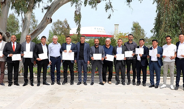 Başkan Yıldırım mazbatasını aldı