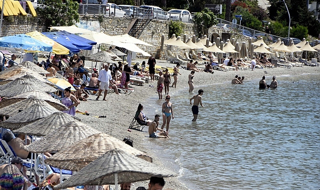 Bayramın 2'nci gününde sahiller doldu