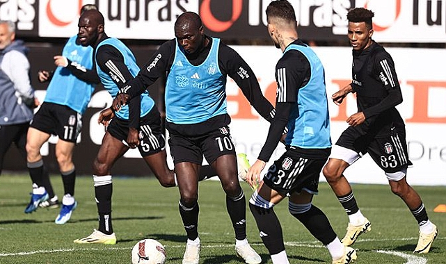 Beşiktaş'ta Samsunspor maçı hazırlıkları sürüyor