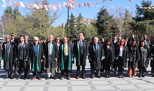 Burdur'da Avukatlar Günü töreni