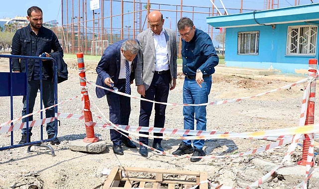 Gaziantep Büyükşehir Belediyesi İskenderun'a destek için sahada