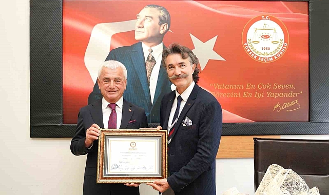 Geyikçi mazbatasını aldı
