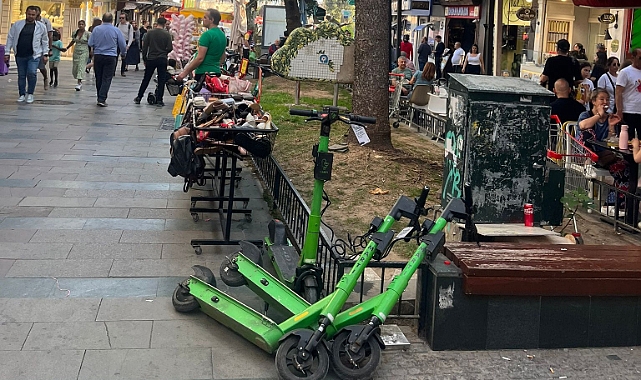 Her yerdeler: Skuter için çözüm isteniyor