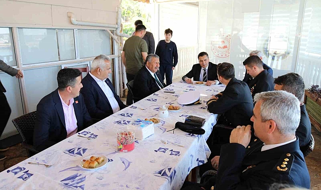 Kaş'ta geleneksel Ramazan bayramlaşması yapıldı