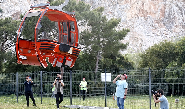Kazanın yaşandığı teleferiğin 36 kabini 5 gün sonra yere indirildi