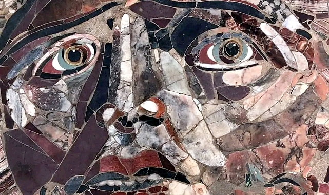 Kışın kapatılan Medusa mozaiği, yeniden ziyarete açıldı