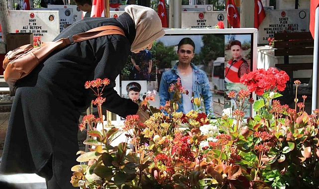 Mersin'de şehitler unutulmadı