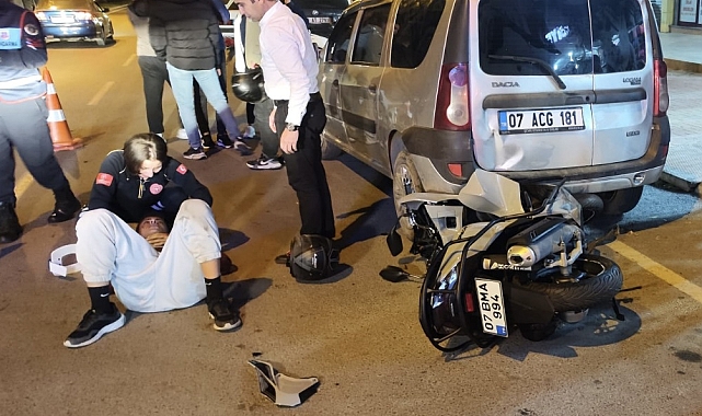 Motosiklet yayalara çarptı: 1 ölü, 2 yaralı