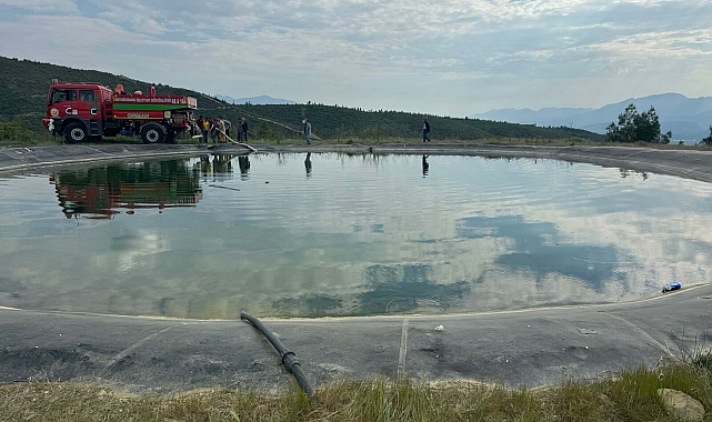 Muğla'da yangın söndürme havuzuna giren çocuk boğuldu