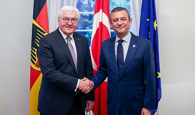 Özgür Özel, Almanya Cumhurbaşkanı Steinmeier ile görüştü